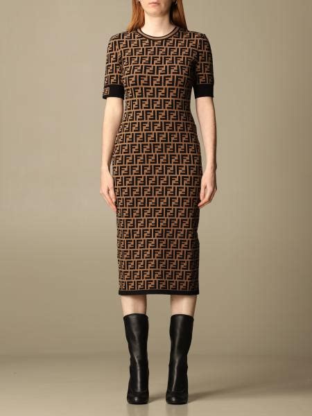 fendi dresses for sale|fendi sleeve oversized dress.